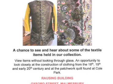 Athelstan Museum - Take a Closer Look at Some of the Textiles in Our Collection.